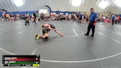 92 lbs Finals (2 Team) - Quinn Smith, Killer Elite vs Ben Kinney, OMP