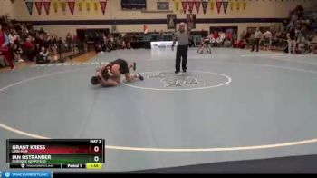 145 lbs Quarterfinal - Grant Kress, Linn-Mar vs Ian Ostrander, Dubuque Hempstead