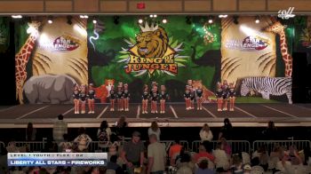 Liberty All Stars - Fireworks [2025 L1 Youth - Flex - D2] 2025 ASC King of the Jungle Nashville Showdown