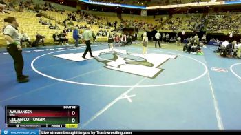 105 Class 2 lbs Cons. Round 3 - Lillian Cottongim, Lebanon vs Ava Hansen, Nixa