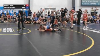 31 lbs Quarterfinal - Aubrey DAlie, Badger Girls Elite - W vs Ireland Parnell, PA West Yellow - W