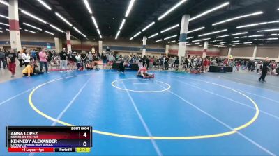 190 lbs Quarterfinal - Anna Lopez, Sisters On The Mat vs Kennedy Alexander, Cypress Springs High School Wrestling