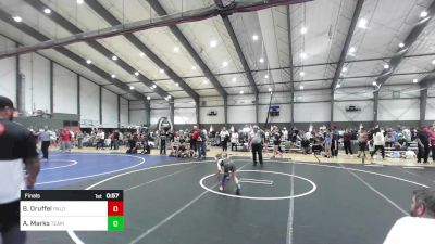 62 lbs Final - Braydon Druffel, Palouse Elite Wrestling vs Alii Marks, Team Aggression