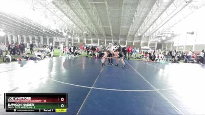 130 lbs Quarters & Wb (16 Team) - Dawson Haider, Salem Elite Wrestling vs Joe Whitford, Sanderson Wrestling Academy