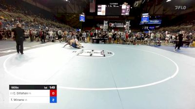 190 lbs Rnd Of 64 - Connor Gillahan, PA vs Townsend Winans, VA