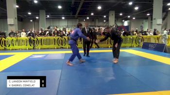CLAY LANDON MAYFIELD vs VÍTOR GABRIEL COMELATO PERES 2024 American National IBJJF Jiu-Jitsu Championship