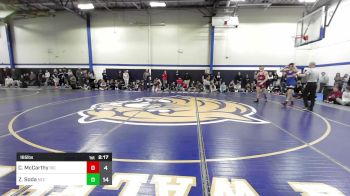 165 lbs Quarterfinal - Chris McCarthy, Rhode Island College vs Zachary Soda, New England College