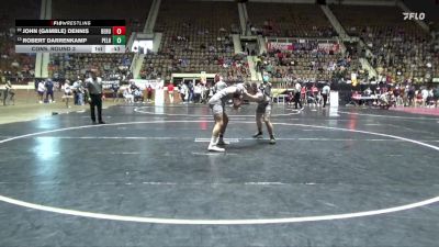 6A 175 lbs Cons. Round 3 - Robert Darrenkamp, Pelham vs John (gamble) Dennis, Benjamin Russell