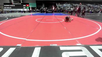90 lbs Consi Of 16 #2 - Alonso Garcia, Moses Lake Wrestling Club vs Gio Bellia, Cmg Wrestling Academy