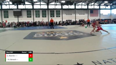 107-118 lbs Quarterfinal - Nelson Benesh, Alber Athletics vs Colin Abordo, Omega