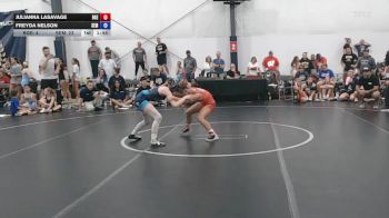 38 kg Semifinal - Julianna LaSavage, Badger Girls Elite - W vs Freyda Nelson, Wyoming Seminary - W