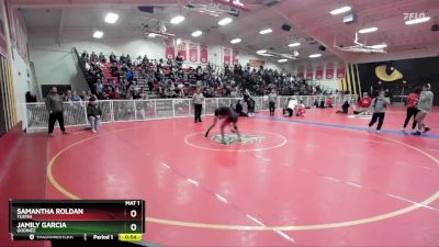 125 lbs Cons. Round 1 - Samantha Roldan, Tustin vs Jamily Garcia, Godinez