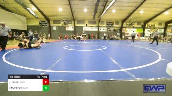 113-120 lbs Rr Rnd 3 - Jessa Joiner, Lebanon Yellowjacket vs Isauro Martinez, Marticrew