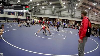 110 lbs Finals (2 Team) - Kaleb Mayora, Nolf Wrestling Academy vs Jackson Bush, Fitness Fight Factory Wrestling Club