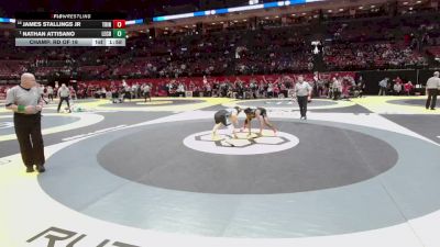 132 lbs Champ. Rd Of 16 - Nathan Attisano, Legacy Christian vs James Stallings Jr, Trinity