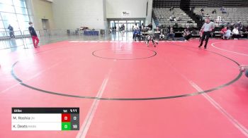 61 lbs Rr Rnd 3 - Michael Roshia, Quaker Nation vs Kaison Deats, Mat Assassins White