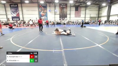 170 lbs Rr Rnd 2 - Elliot Humphries, MetroWest United Black vs Aidan Kincaide, Indiana Outlaws Yellow