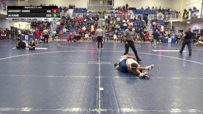114 lbs Consy 4 - Anthony Jones, Shaler vs Aj Kane, Council Rock North