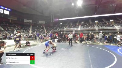 62 lbs Consolation - Kamdyn Taylor, Eastside United vs Knox Bussey, Windy City WC