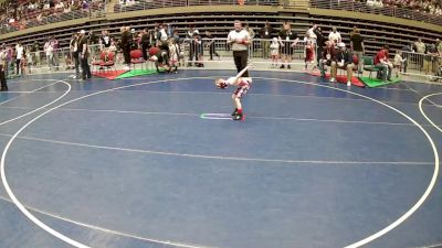45 lbs Cons. Quarters - Justin Stoddard, Elko Wrestling Club vs Ridger Rich, Champions Wrestling Club