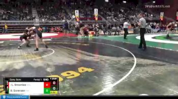 2A-152 lbs Cons. Semi - Landen Brownlee, Wind River vs Brody Sorensen, Thermopolis