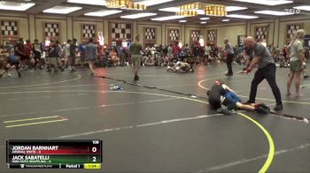 108 lbs Finals (8 Team) - Jordan Barnhart, Arsenal White vs Jack Sabatelli, Iron Faith Grappling