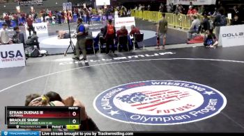 86 lbs Semifinal - Efrain Duenas Iii, California vs Bradlee Shaw, Swamp Monsters Wrestling Club