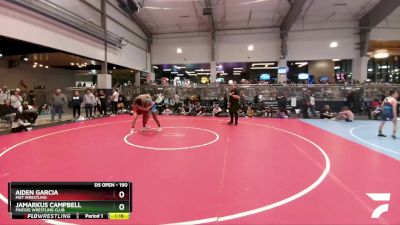 190 lbs Quarterfinal - Aiden Garcia, MGT Wrestling vs Jamarkus Campbell, Finesse Wrestling Club