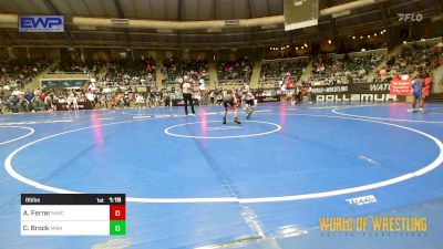 85 lbs Round Of 32 - Alonso Ferrer, Miami Wrestling Club vs Cash Brock, Moen Wrestling Academy