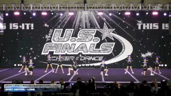 Spirit Central - Lions [2026 L1 Mini - Novice - Restrictions Day 1] 2026 The U.S. Finals Worcester