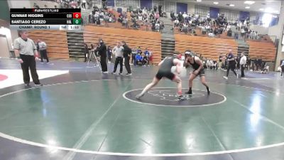 165 lbs Champ. Round 1 - Gunnar Higgins, Corona Del Sol vs Santiago Cerezo, Holtville