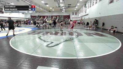 120 lbs 3rd Place - Jack Anello, Blair Academy vs Evan Villecco, Seagull Wrestling Club