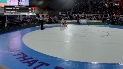 5A 113 lbs Cons. Round 2 - Roman Valero, Minico vs Kade Knopp, Lakeland