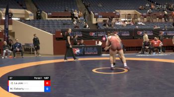 67 lbs Champ. Round 2 - Chayse La Joie, California Regional Training Center (CA RTC) vs Morgan Flaharty, New York Athletic Club