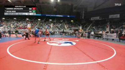 3A-157 lbs Champ. Round 1 - Andres Archuleta, Rawlins vs Jayce Joss, Douglas