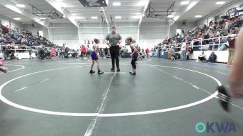 64 lbs Semifinal - Rhett Coslow, Coalgate Wildcat Wrestling Club vs Myles Huddleston, Chickasha Youth Wrestling