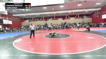 122 lbs Champ. Round 2 - Pancrazio Bertolino, Willits vs Andre Hawley, Concord