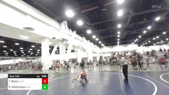 53 lbs Semifinal - Trenton Boisa, Warriors Of Christ vs Roki Mondragon, Ravage WC