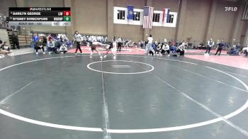 130 lbs Cons. Round 4 - Sydney Streckfuss, Windsor vs Darilyn George, Lee`s Summit West