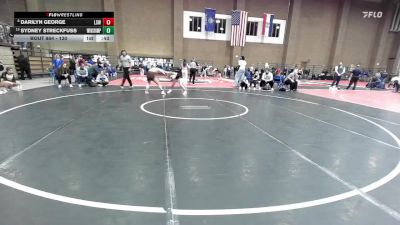 130 lbs Cons. Round 4 - Sydney Streckfuss, Windsor vs Darilyn George, Lee`s Summit West