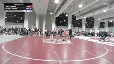 Champ. Round 1 - Vida Cienega, Ascend Wrestling Academy vs Kaylyn Lawson, Central Kentucky Wrestling Academy