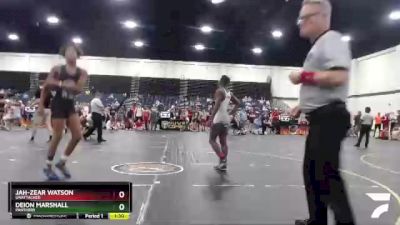 140 lbs Cons. Round 4 - Deion Marshall, Panthers vs Jah-Zear Watson, Unattached