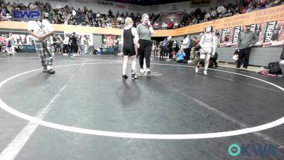 80 lbs Round Of 16 - Ely Garrett, Deer Creek Wrestling Club vs Forrest Williams, Norman North