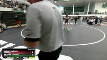 165 lbs Champ. Round 2 - Samuel Skelton, Thermopolis vs Michael Legerski, Powell