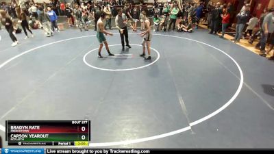 145 lbs Cons. Round 2 - Carson Yearout, Potlatch vs Bradyn Rate, Frenchtown