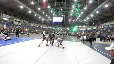 100 lbs Consi Of 8 #2 - Payson Attebury, Team Grand Valley Elite vs Hagen Short, Dove Creek