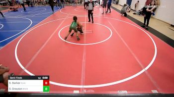 Semifinal - Steele Barker, Black Fox Wrestling Club vs Silas Grayson, Brushy Wrestling Club