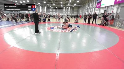 150 lbs Cons. Round 4 - Jett Johnson, Washington vs Eli Chmielewski, Washington