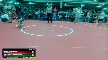 48 lbs Round 6 (8 Team) - Mason Lampariello, TNWC vs Zane Enriquez, Team Ohio