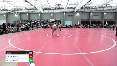 285 lbs Round Of 16 - Ryan Jones, Branford vs Anthony Shivas, Derby/Oxford/Holy Cross